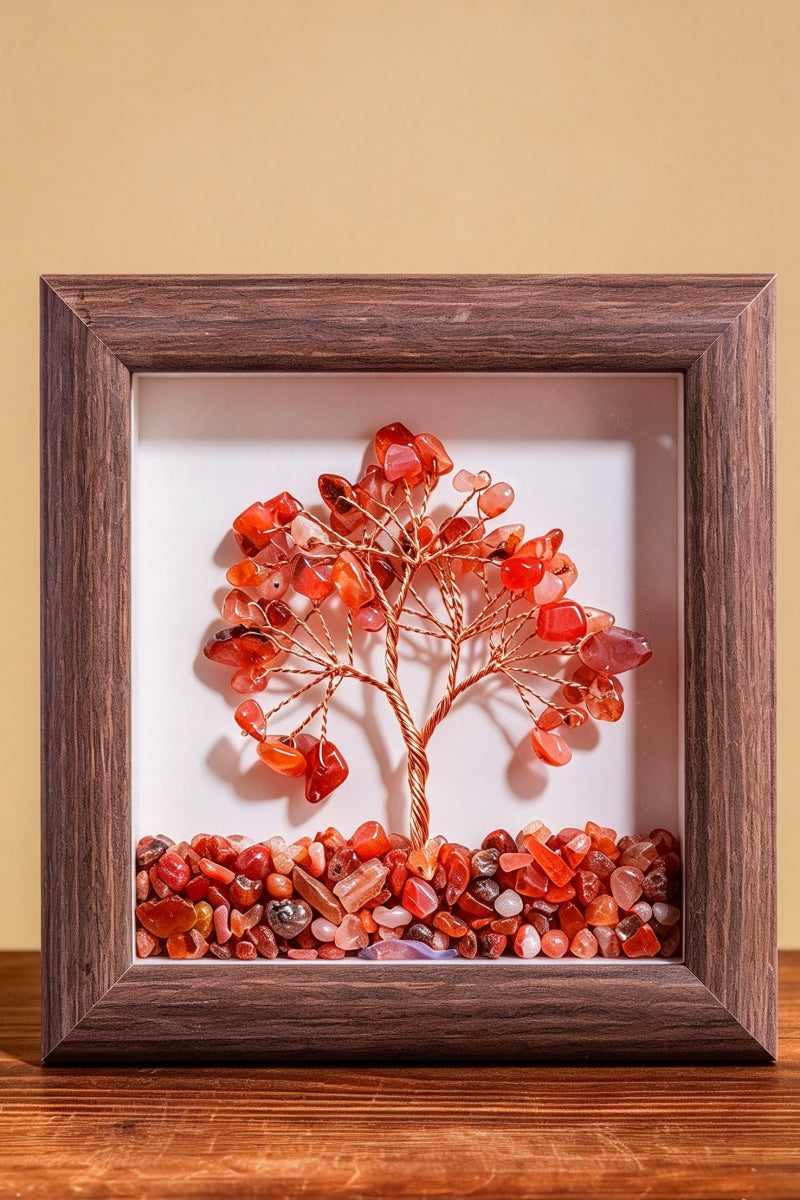 Crystal Gravel Money Tree Home Decor 4.72"