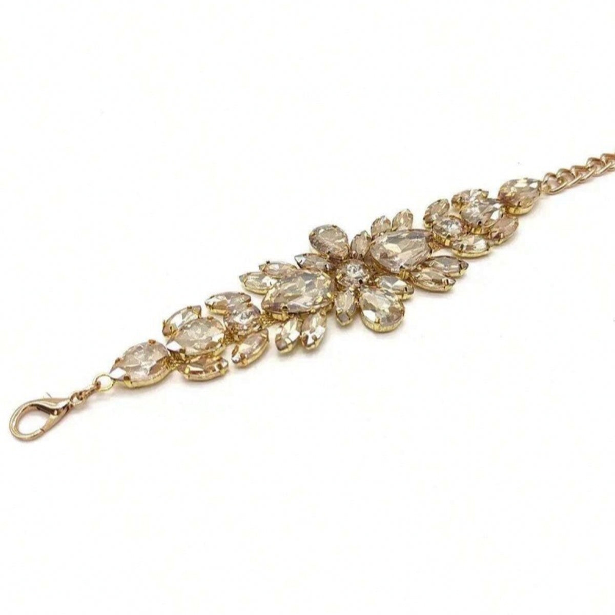 Fashion Water-Crystal Chain Waist Belt