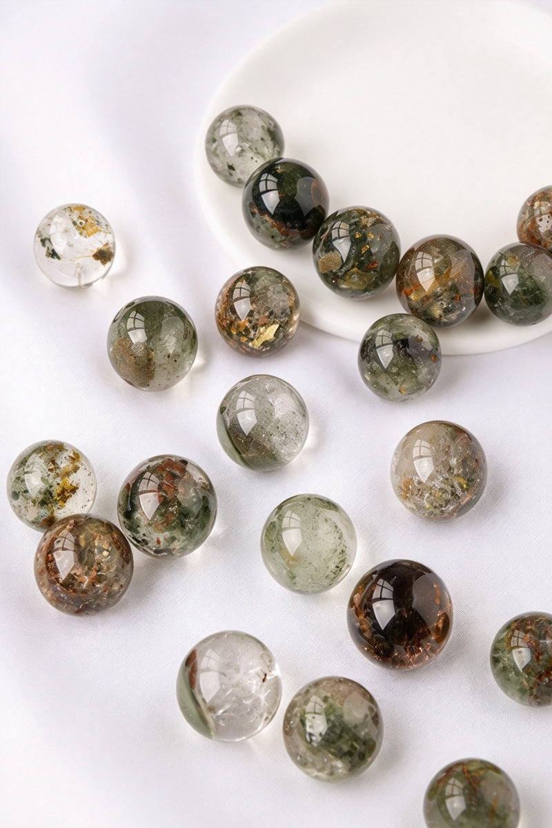 Garden Quartz Crystal Spheres 0.71"