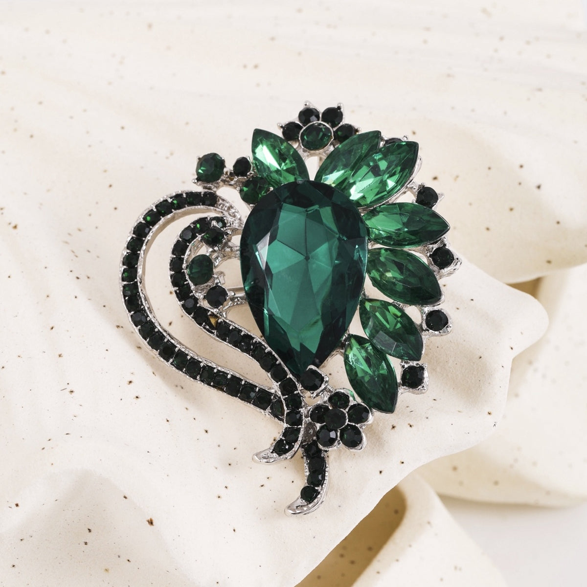 Heart-Shaped Creative Acrylic Personalized Brooch