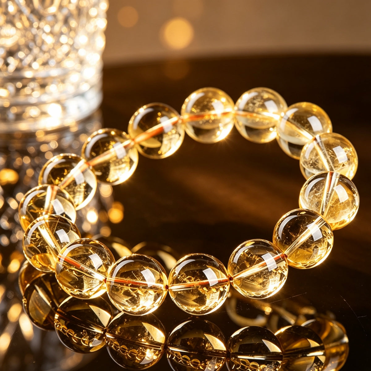 Natural 7A Grade Citrine Bracelet