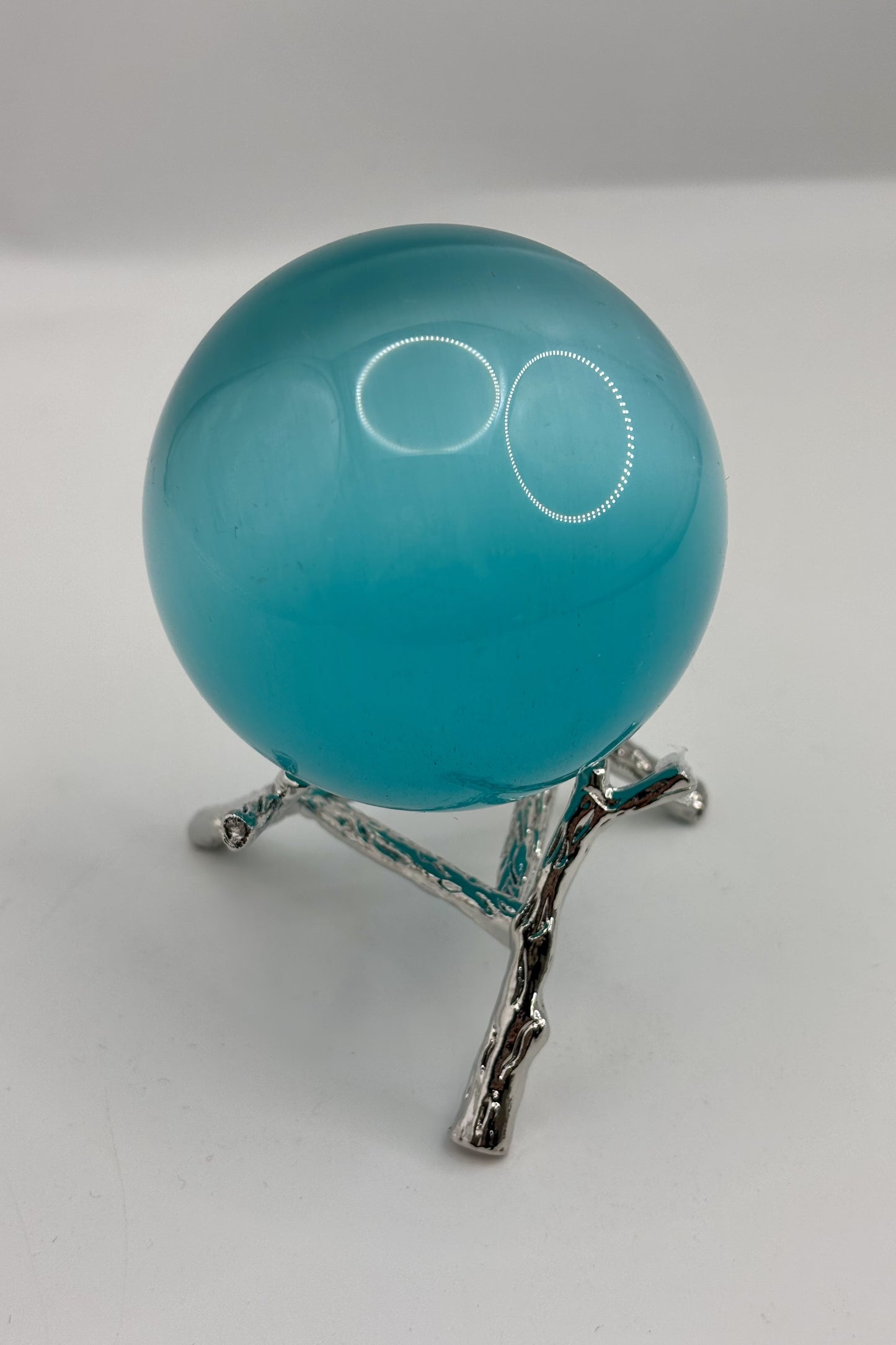 Pretty Flashy Cat's Eye Spheres in Different Colors