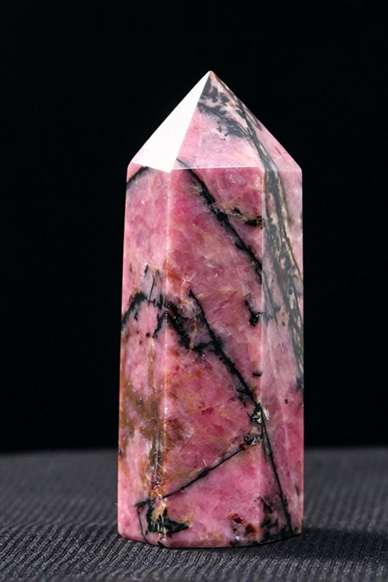 Rhodonite Towers 1.57"-3.54"Tall