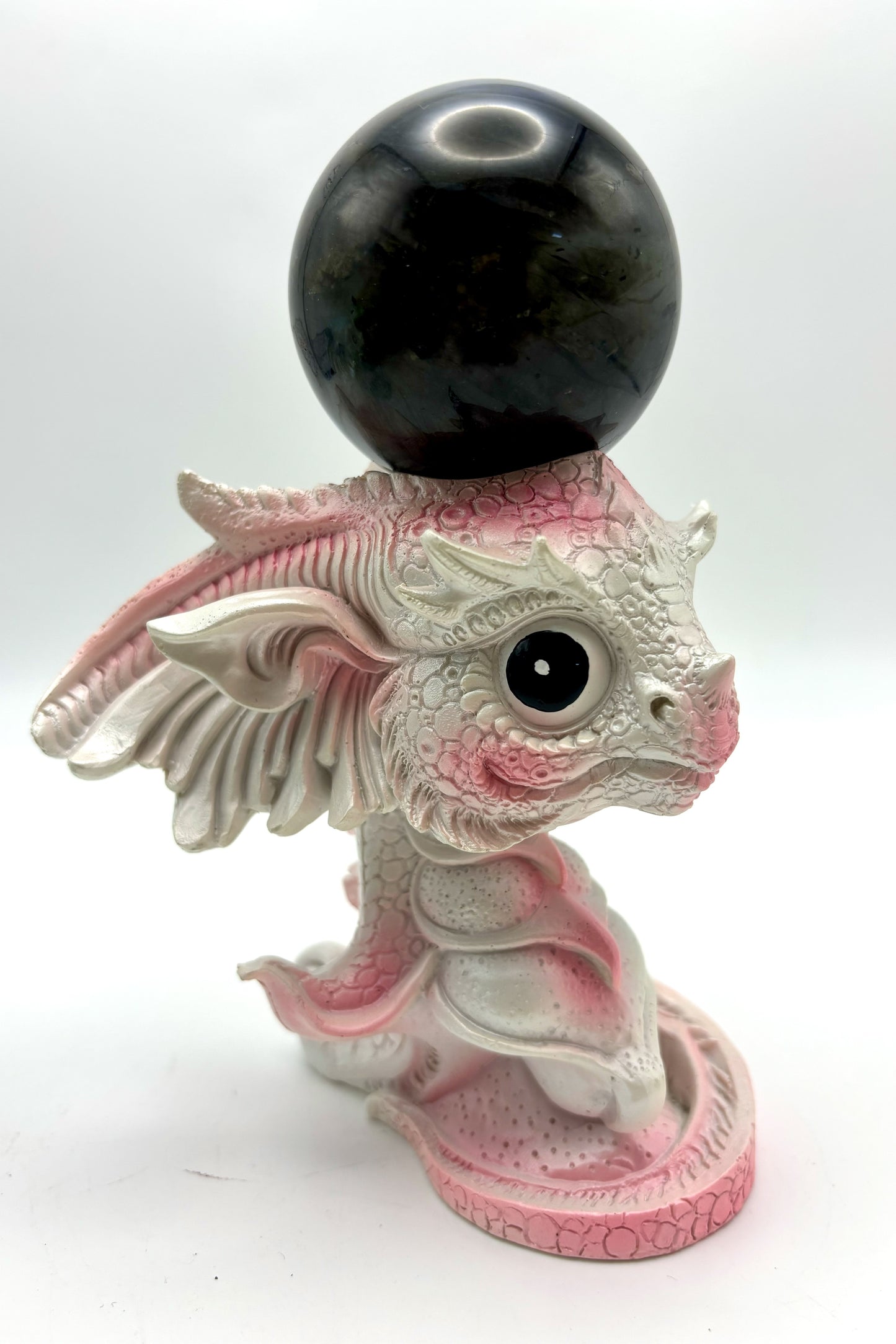 Cute Baby Dragon Sphere Holders Adorable Ball Stands