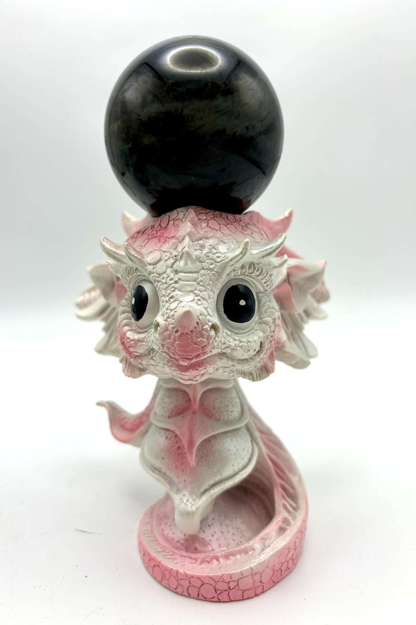 Cute Baby Dragon Sphere Holders Adorable Ball Stands