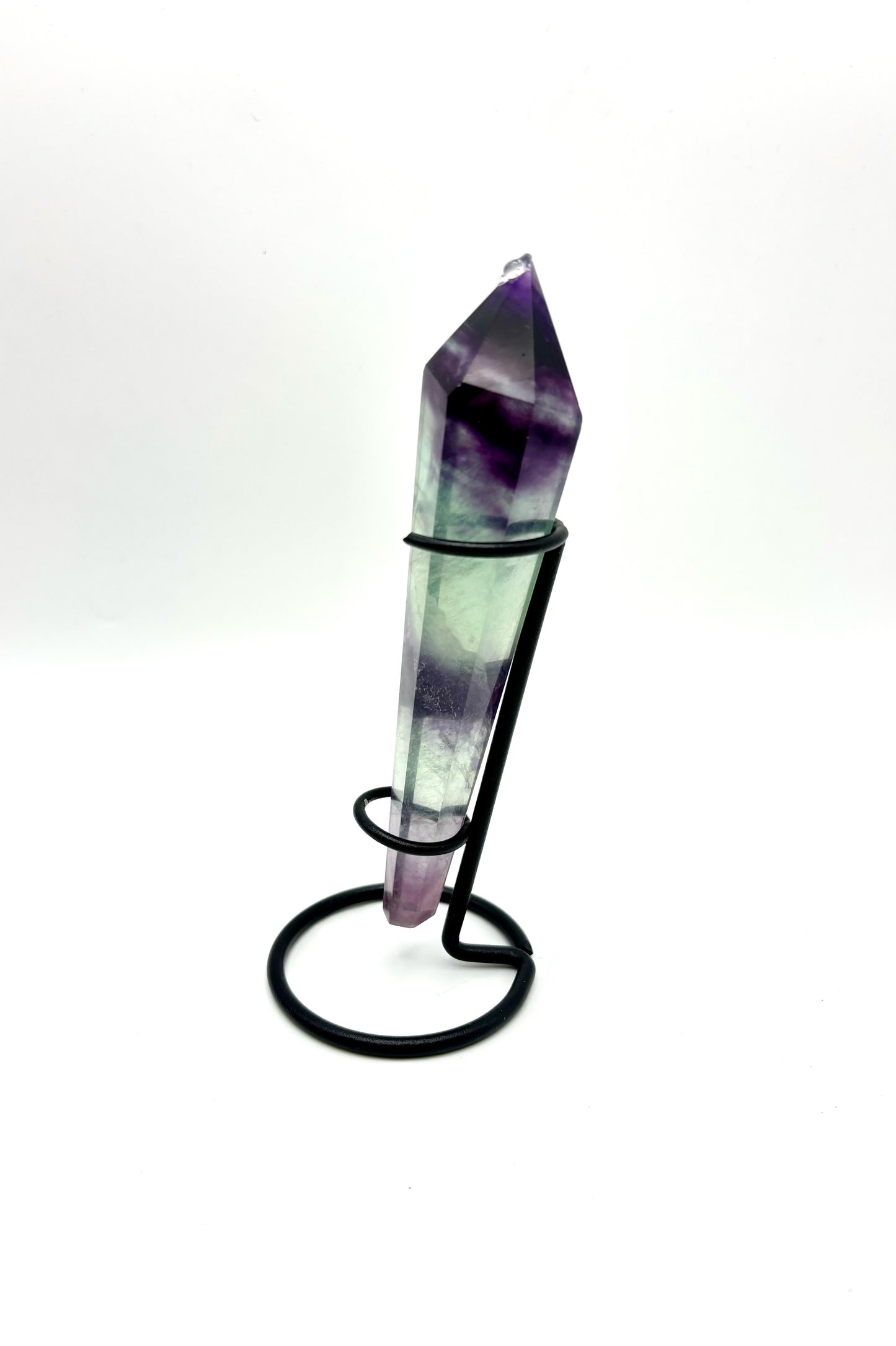 Candy Fluorite Wands Rainbow Fluorite Wands with Free Holders