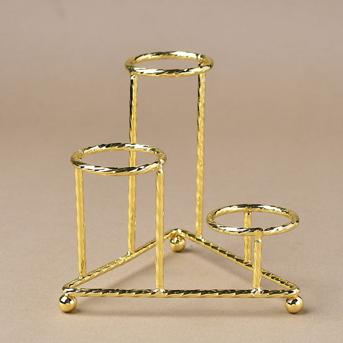 3 Sphere Creative Metal Feng Shui Stand Sphere Holders