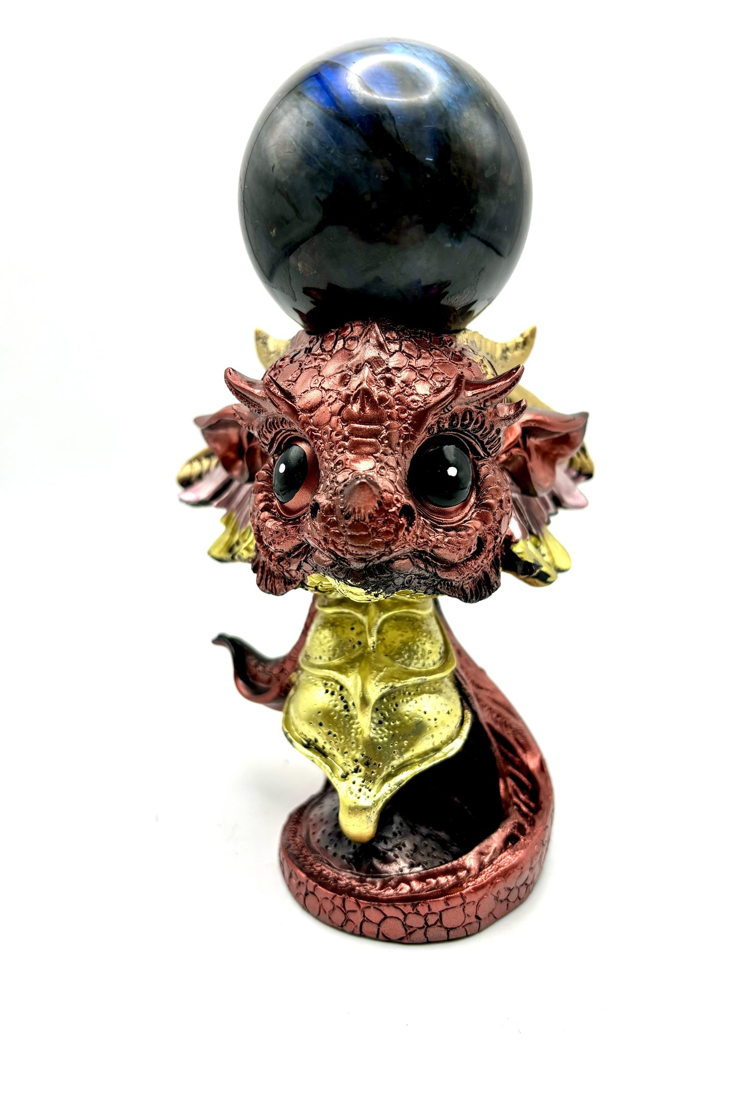 Cute Baby Dragon Sphere Holders Adorable Ball Stands