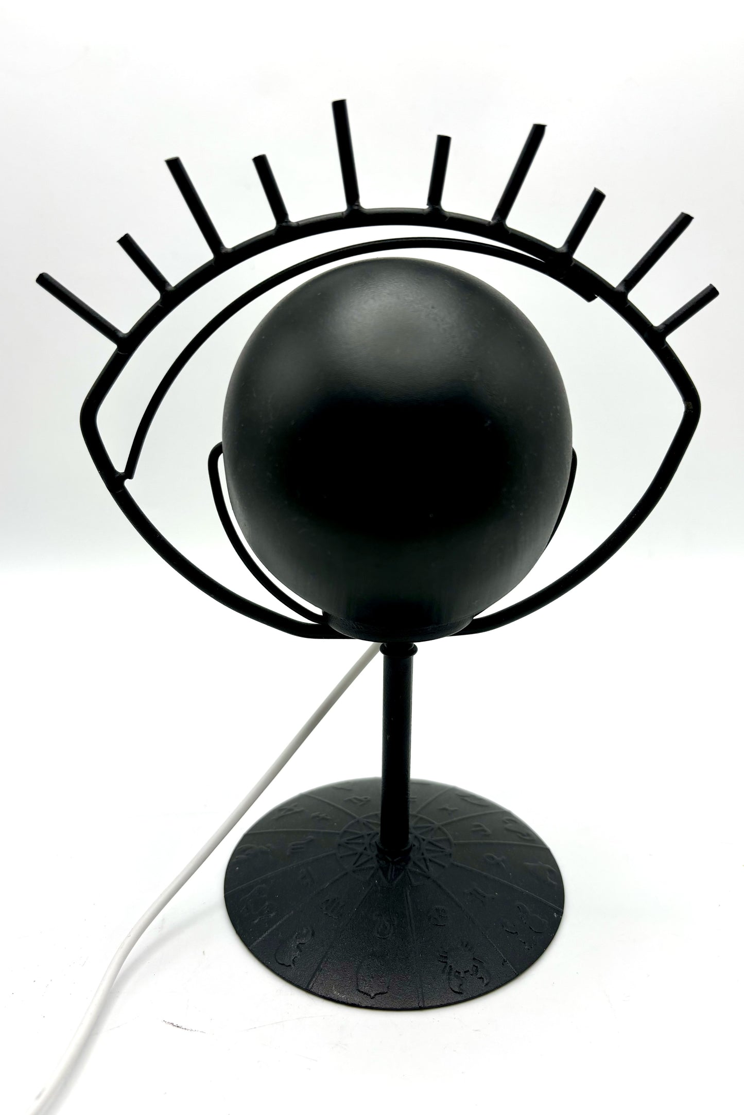 Color Changing Eye Sphere Holders Rotatable Ball Stands