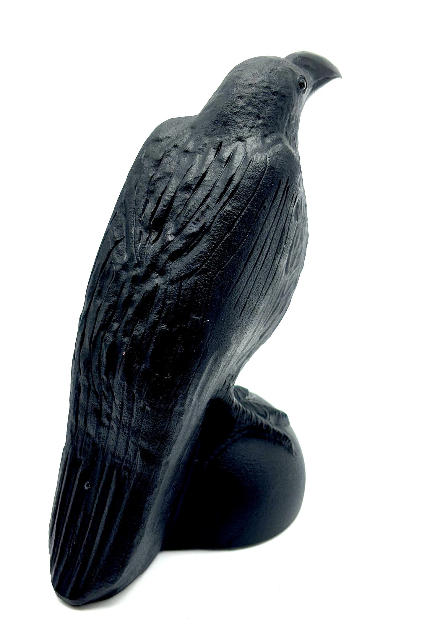 Black Obsidian Crow Big Crystal Raven