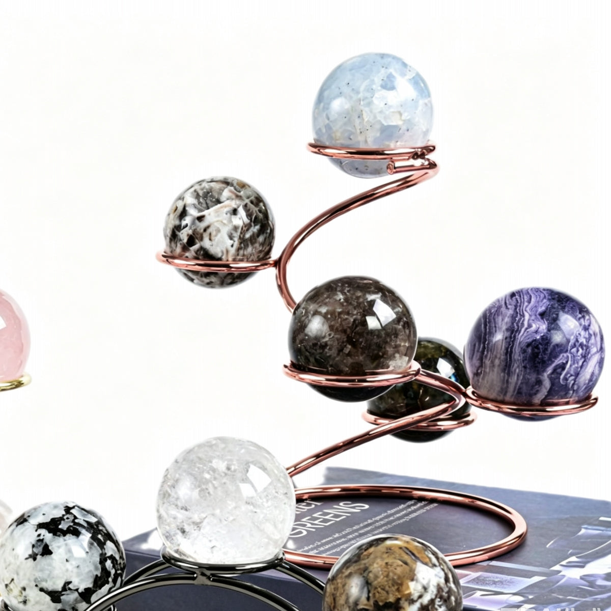 5 Sphere Holder Ball Stand Sphere Rotating Holders