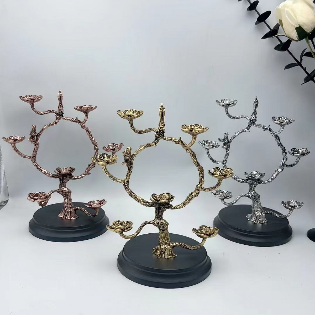 7 Sphere Metal Detachable Zen Plum Blossom Sphere Holders