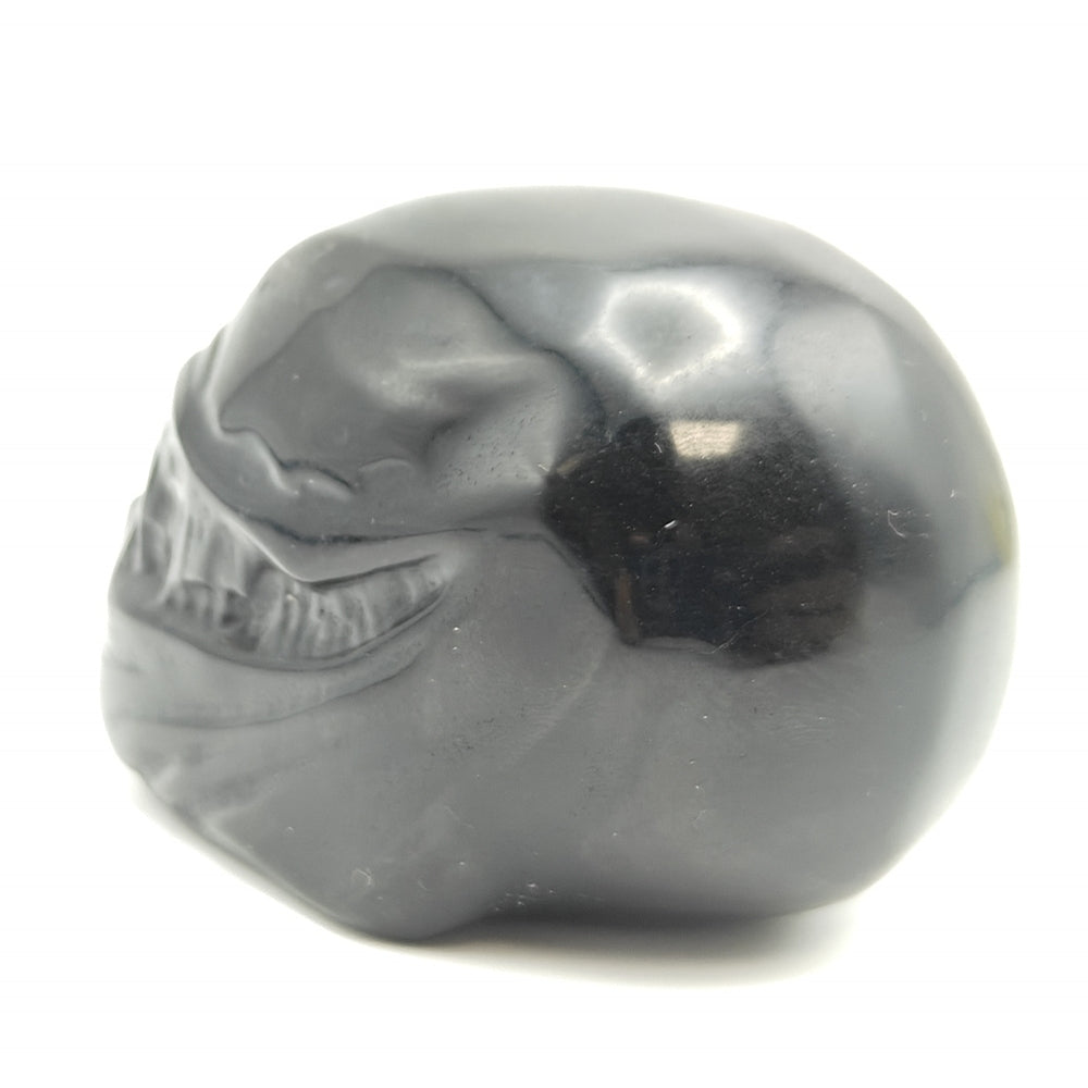 Black Obsidian Skull Crystal Carving