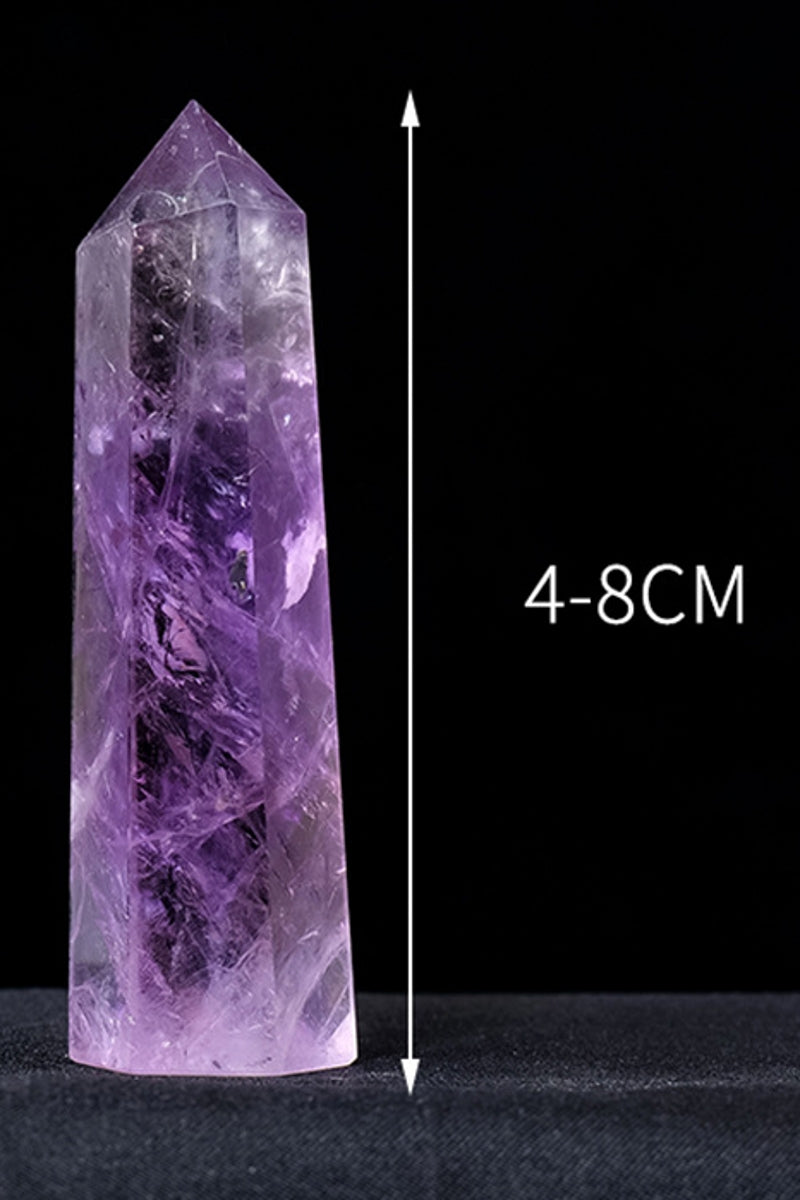 Brazil Natural Small Amethyst Towers Hexagonal Prisms 2.75"