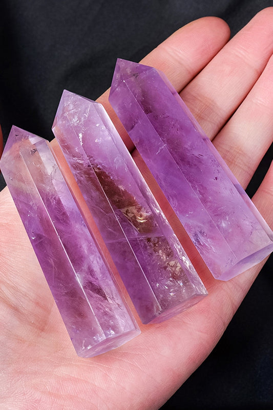 Brazil Natural Small Amethyst Towers Hexagonal Prisms 2.75"