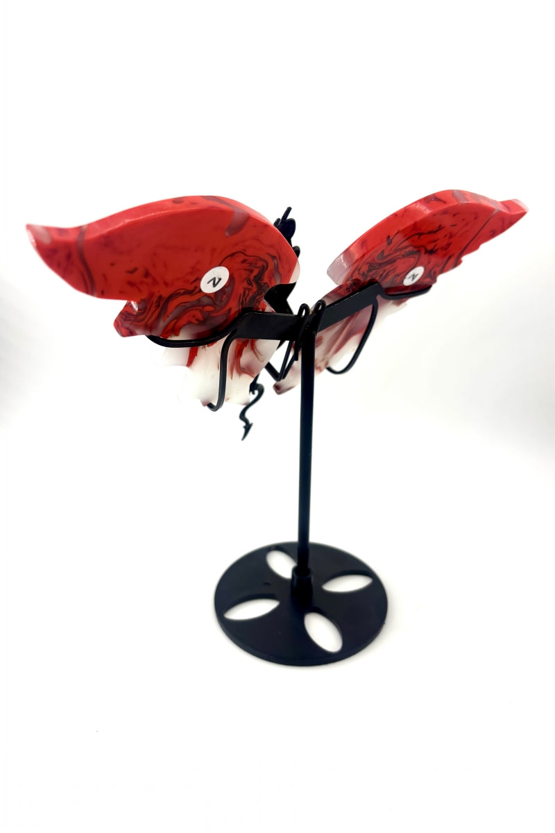 Chicken Blood Angel and Devil Wings with Free Holder