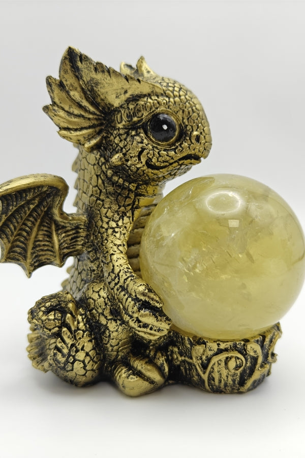 Flying Dragon Sphere Holder Cute Cartoon Ball Stand