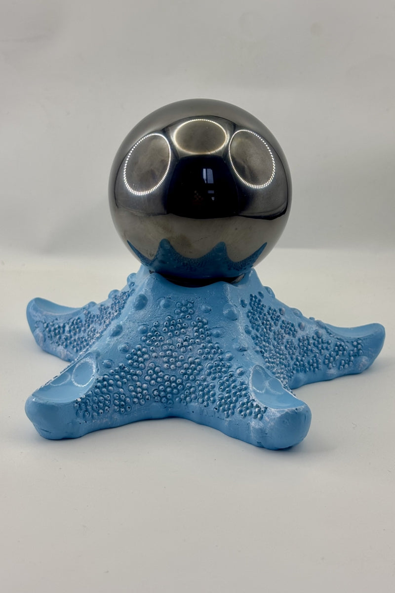 Shining Hematite Sphere Medium Size 1 Piece