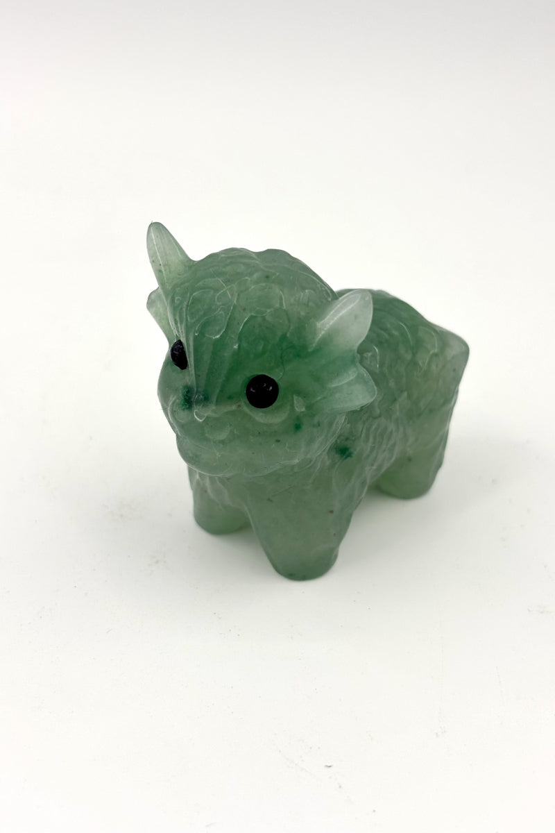Adorable Highland Cow Carvings 2.1"