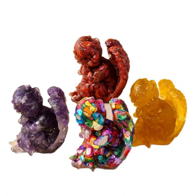 Adorable Natural Angel Sets for Home Decor