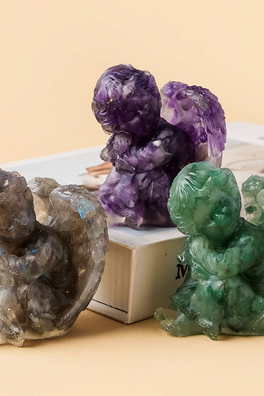 Adorable Natural Angel Sets for Home Decor