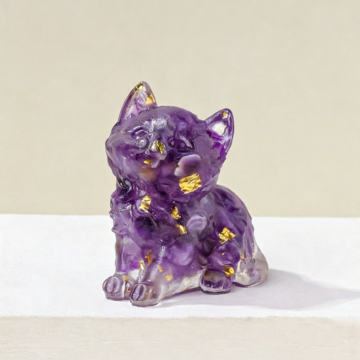 Adorable Natural Crystal Cat Sets for Home Decor