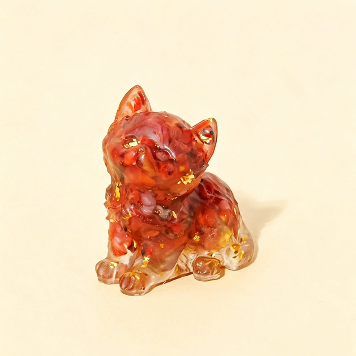 Adorable Natural Crystal Cat Sets for Home Decor