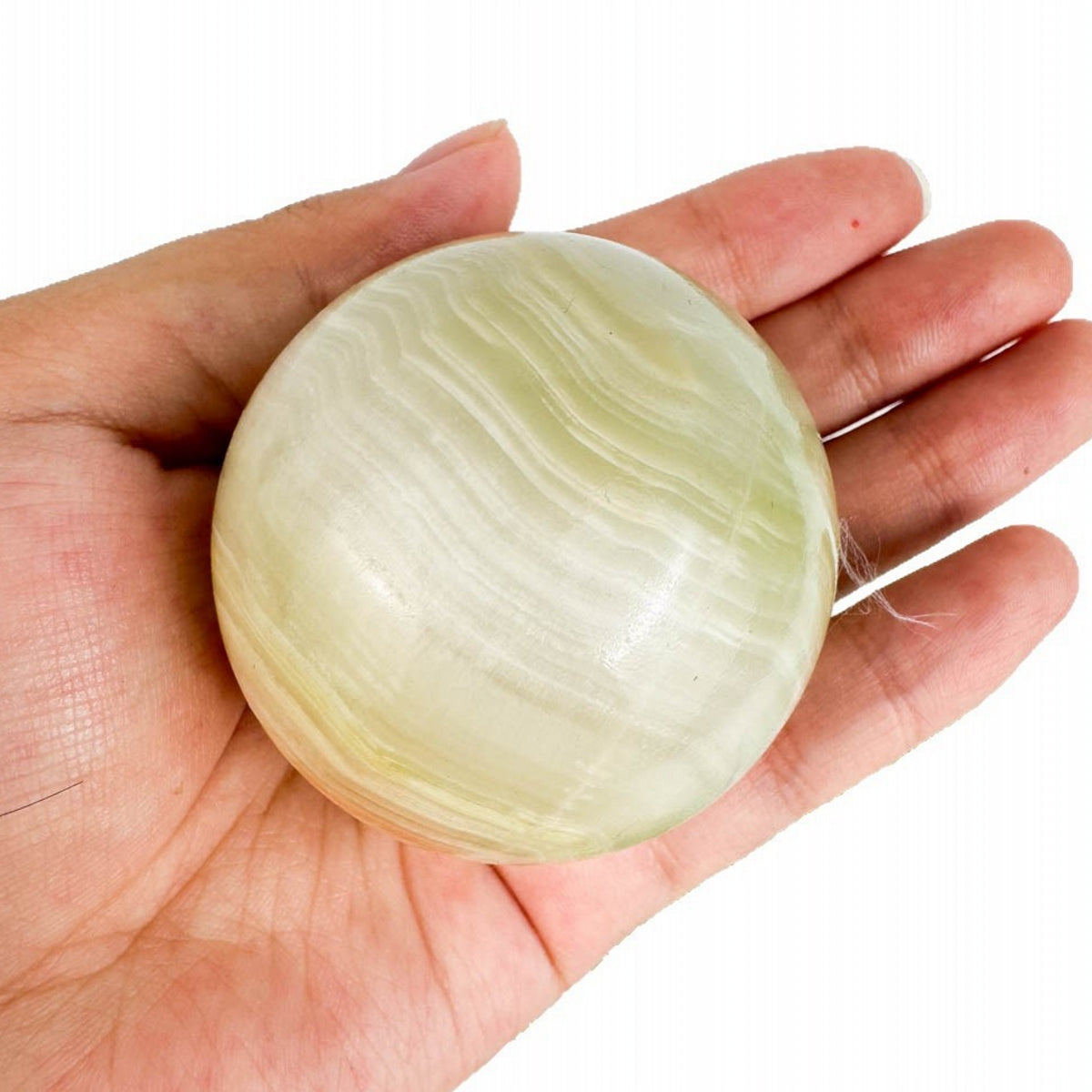 Afghan Jade Spheres Crystal Balls 2.16"