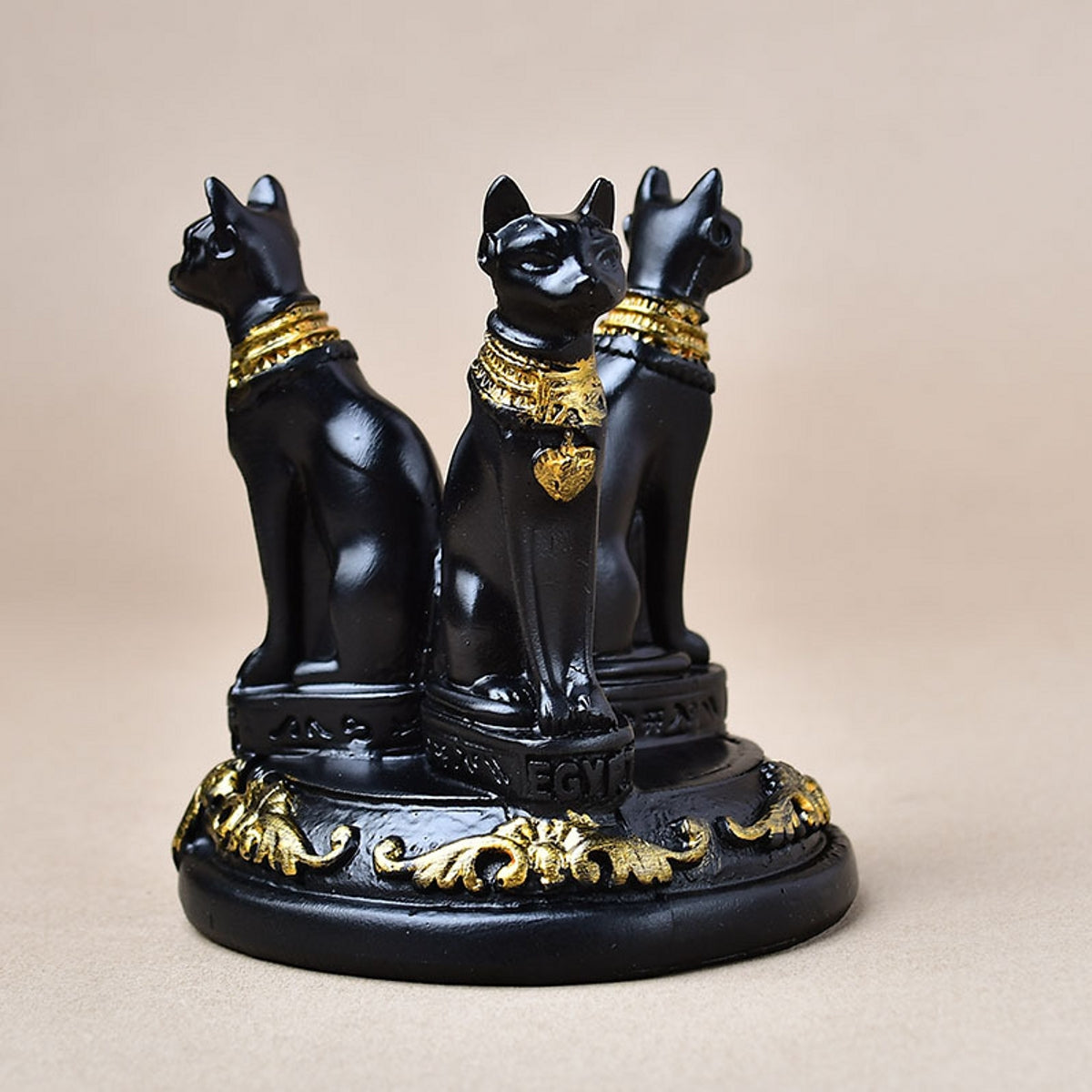 Best Cat Figurine Resin Home Decor Craft Sphere Holders