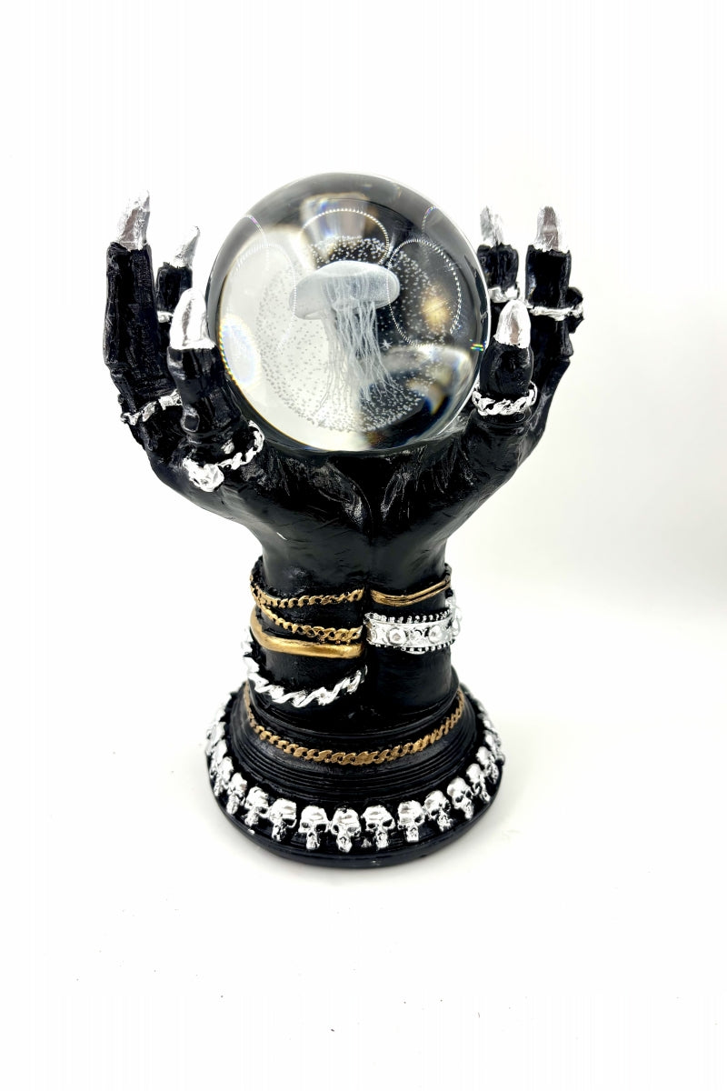 Big Evil Hands Magic Hands Sphere Holders Ball Bases 7.76"