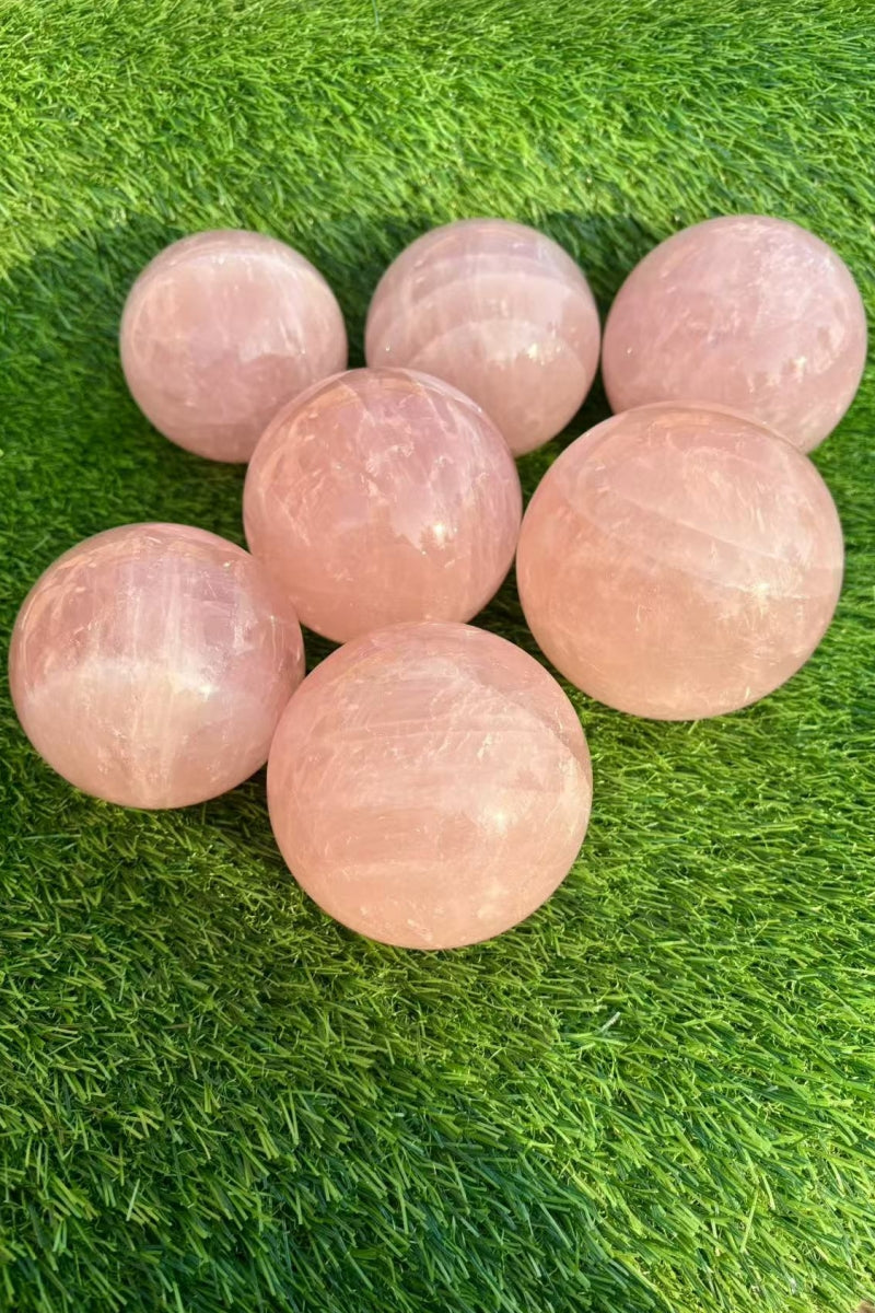 Big Rose Quartz Spheres Pink Crystal Balls 1 KG