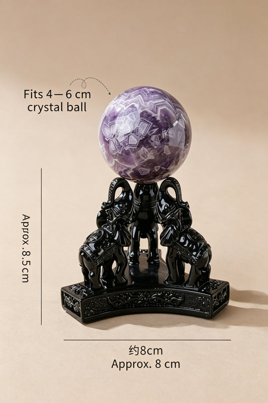 Black Elephant Toad Sphere Holders