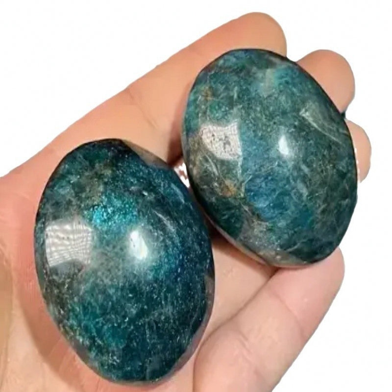 Blue Apatite Palm Stones 500g
