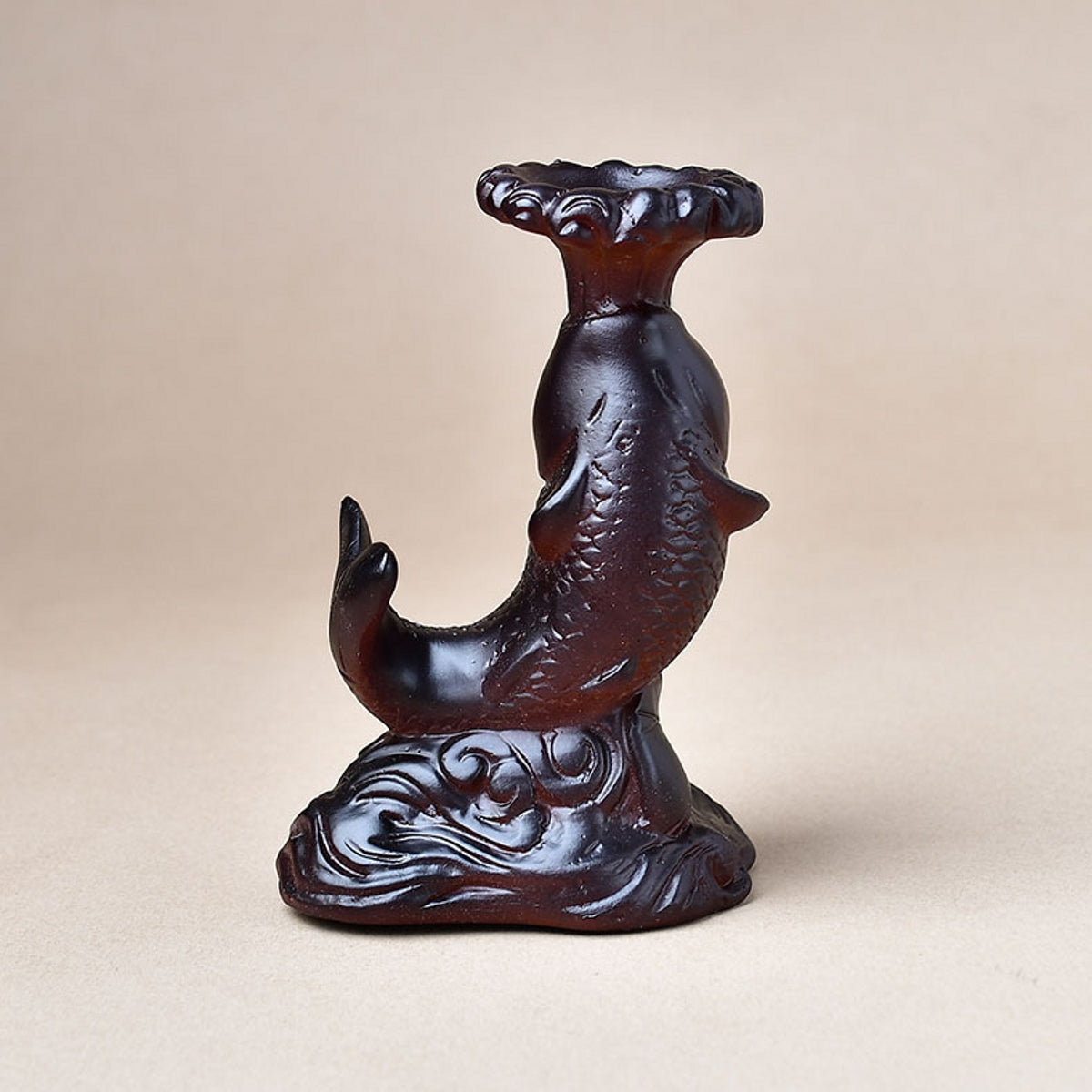 Carp Resin Ornament Sphere Holders