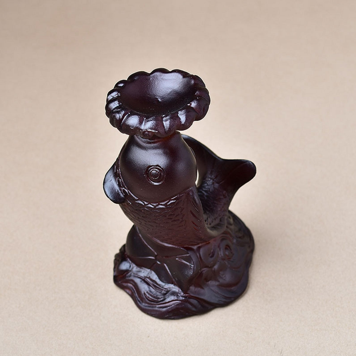 Carp Resin Ornament Sphere Holders