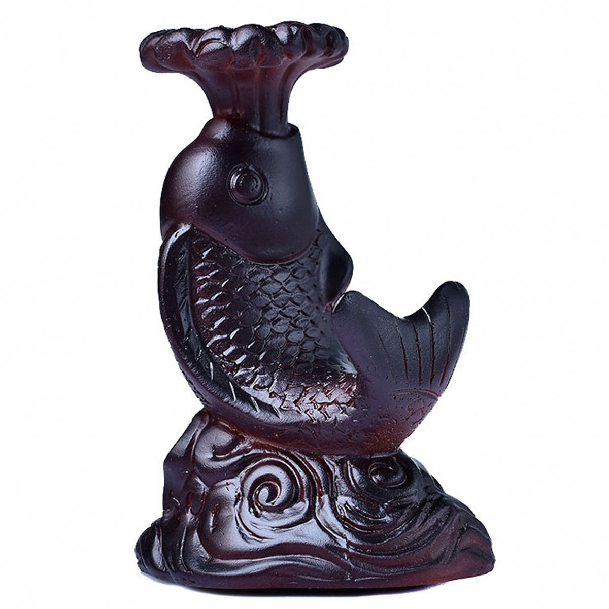 Carp Resin Ornament Sphere Holders