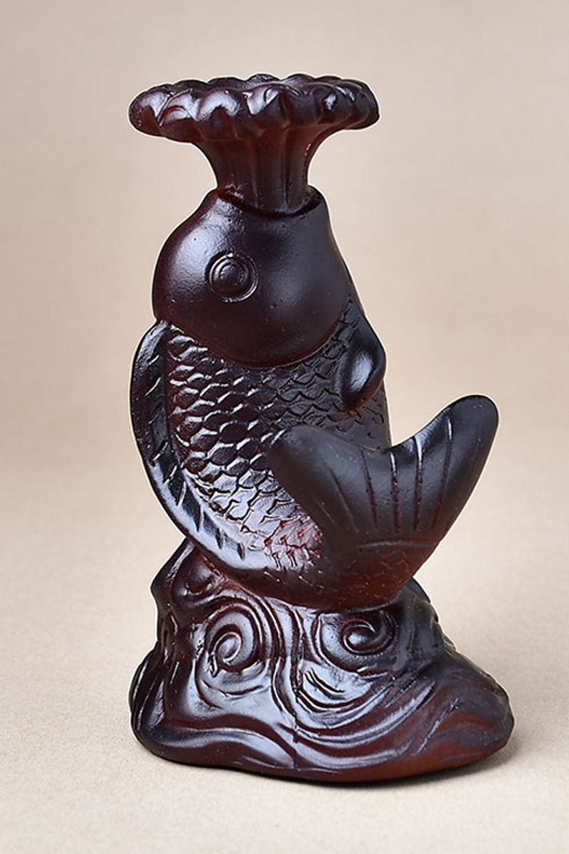Carp Resin Ornament Sphere Holders