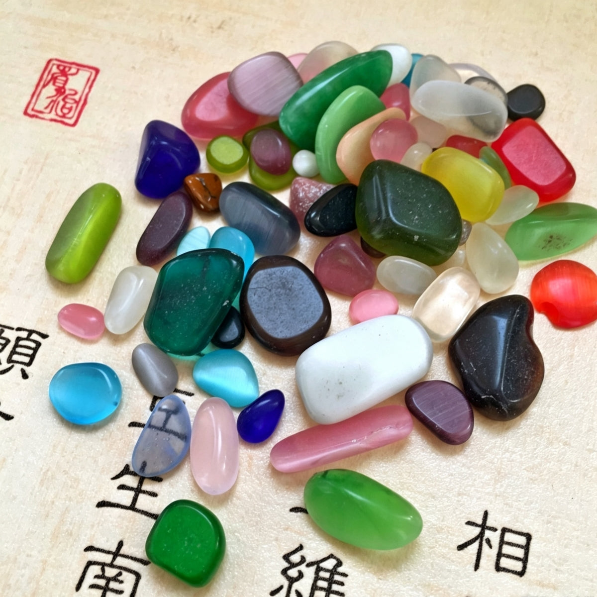 Cat's Eye Chips Small Tumbles 100g