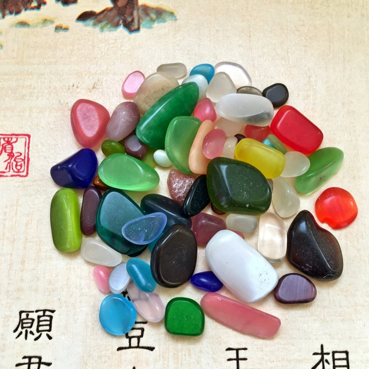 Cat's Eye Chips Small Tumbles 100g