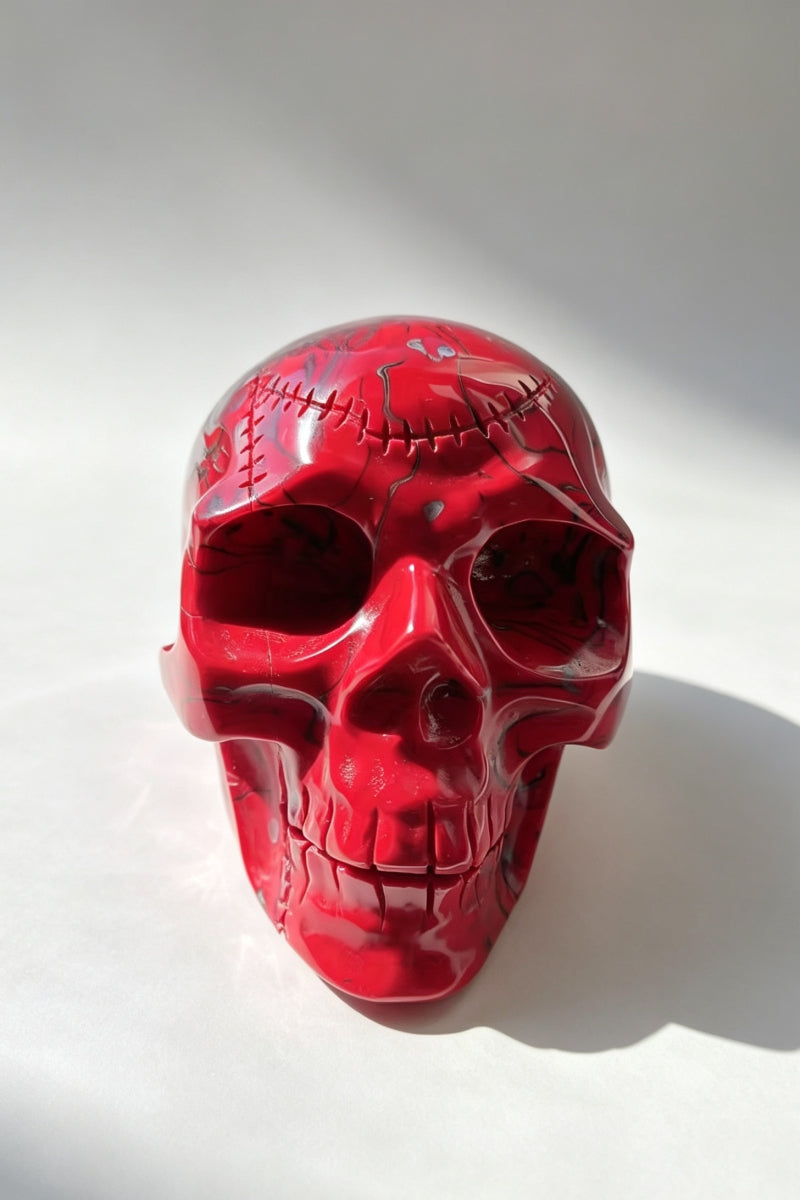 Chicken Blood Skulls Carvings 3.8"