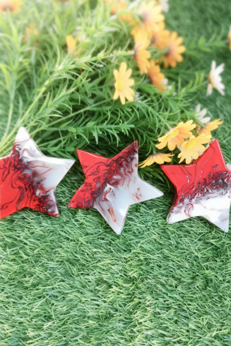 Chicken Blood Star with Free Holders