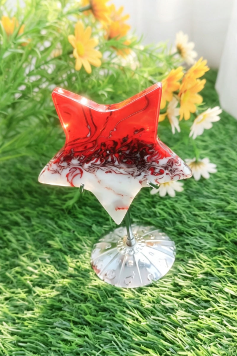 Chicken Blood Star with Free Holders