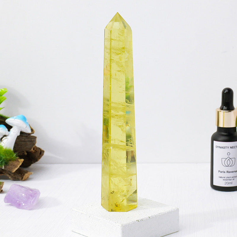 Citrine Crystal Towers 5.9" Tall