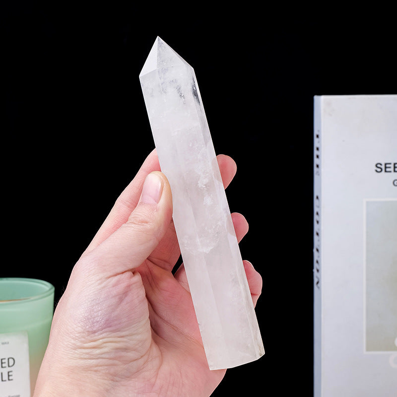 Clear Quartz Crystal Towers 5.9" Tall