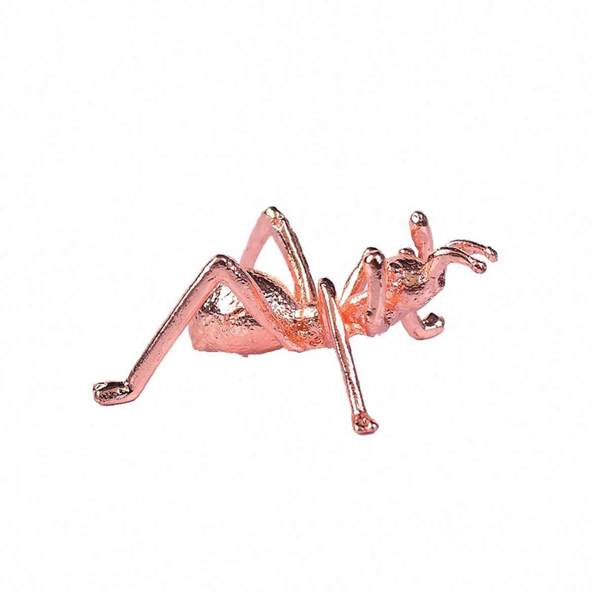 Creative Alloy Little Ant Figurine Sphere Holders
