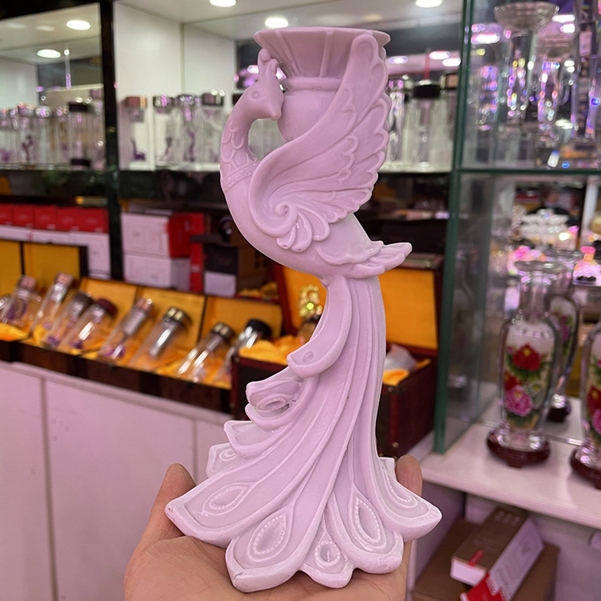 Creative Phoenix Resin Stand Sphere Holders