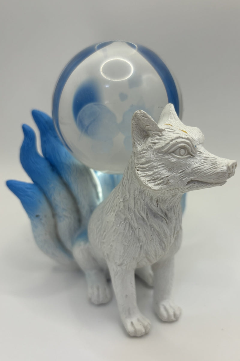 Crystal Ball Stands Nine Tail Fox Sphere Holders