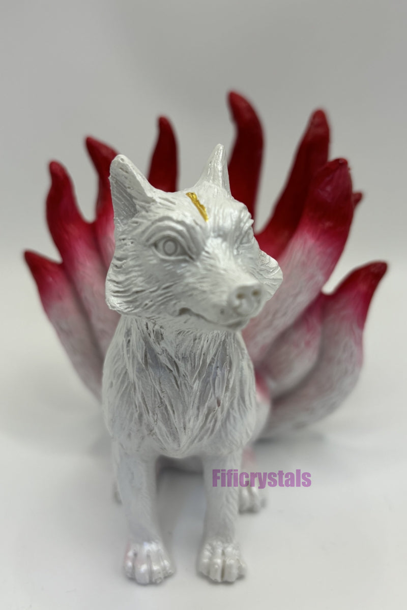 Crystal Ball Stands Nine Tail Fox Sphere Holders