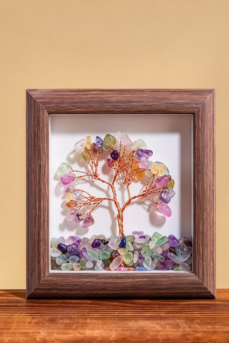 Crystal Gravel Money Tree Home Decor 4.72"