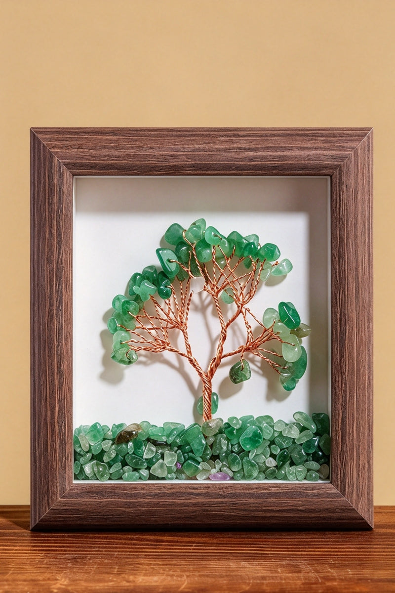 Crystal Gravel Money Tree Home Decor 4.72"